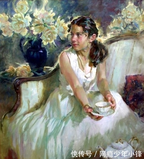 肯塔基大学!美国芝加哥艺术家约翰·迈克尔·卡特油画作品欣赏