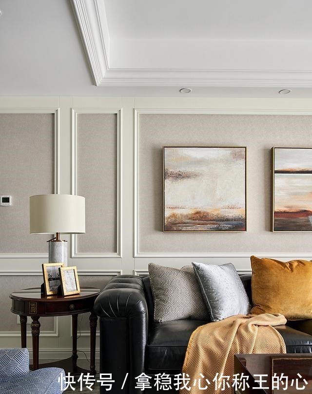 风格|三口之家的简美复式,从玄关开始就优雅,室内精致大气,赏心悦目!