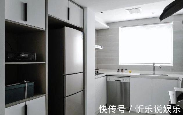 现代|55㎡现代简约风装出大户型的“态度”,坐拥美爆厨房、独立浴缸