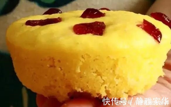 发糕|蒸发糕，别只会放酵母！多加一勺“它”，发糕蓬松香甜，吃着真香！