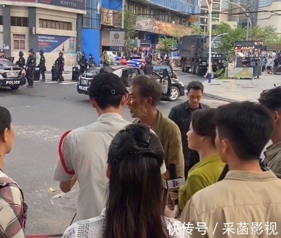 龙城岁月|广东珠海:任达华拉红线拍电影,鬓毛已经白了不少,还有粉丝围观