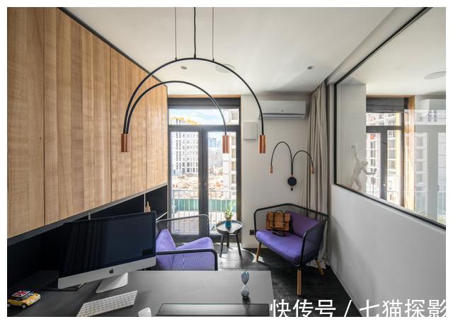 装修|公寓装修改造,一个玻璃隔断划分三间卧室出来,外国佬就是会玩