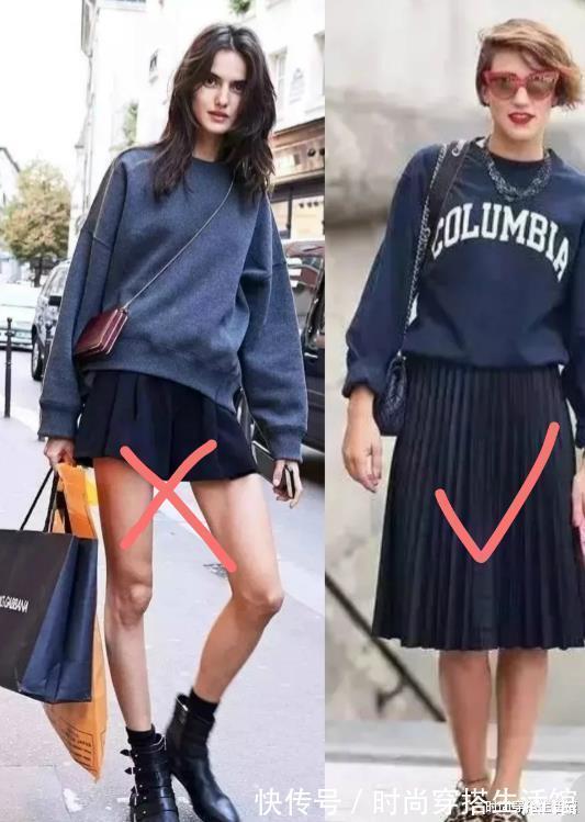 姐妹们|为什么你穿卫衣那么土？看看这7组穿搭对比图，总有一款适合你