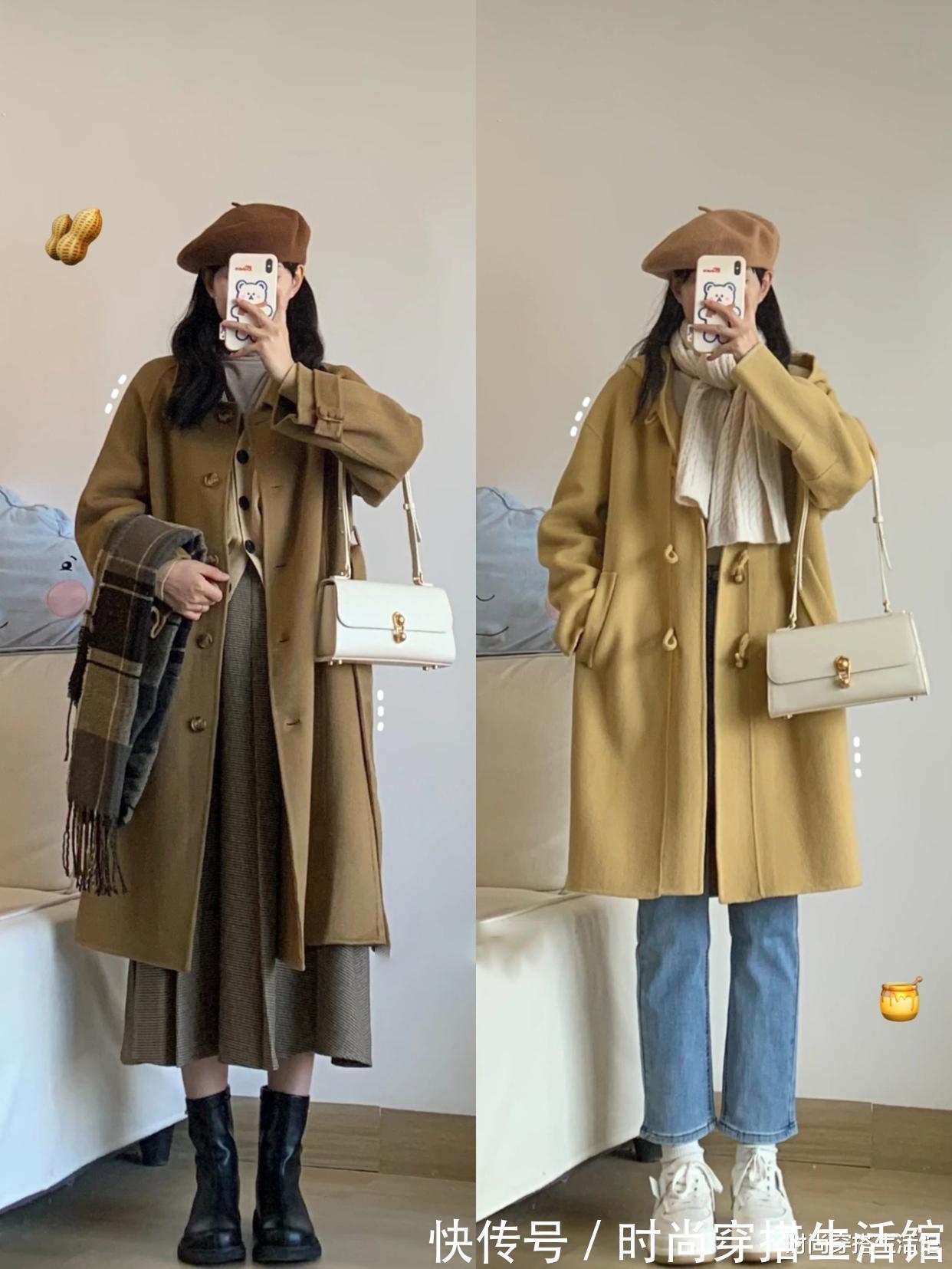 运动裤 今年秋冬就这么穿了!简约高级又气质,不露脖子也照样很美