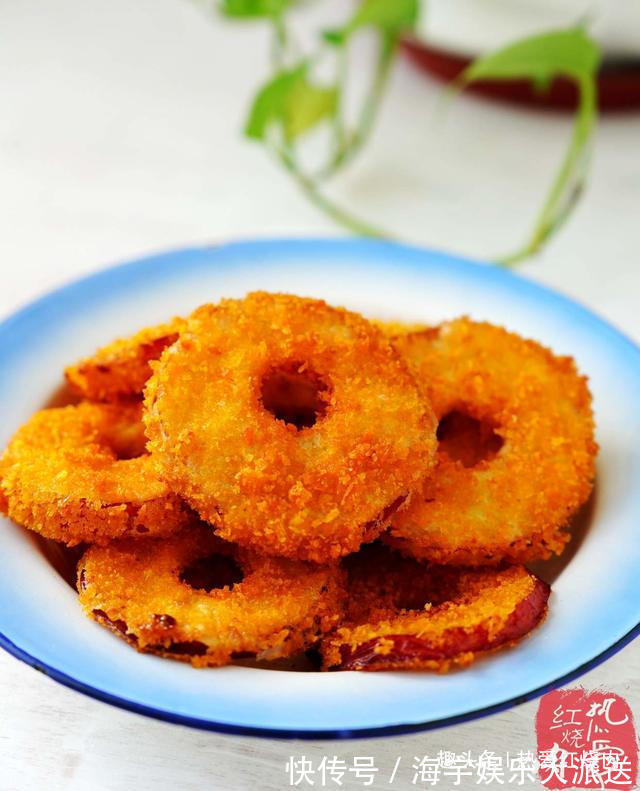 苹果新吃法，不和面不发酵特省事，外焦里嫩带点酸甜，孩子超爱吃