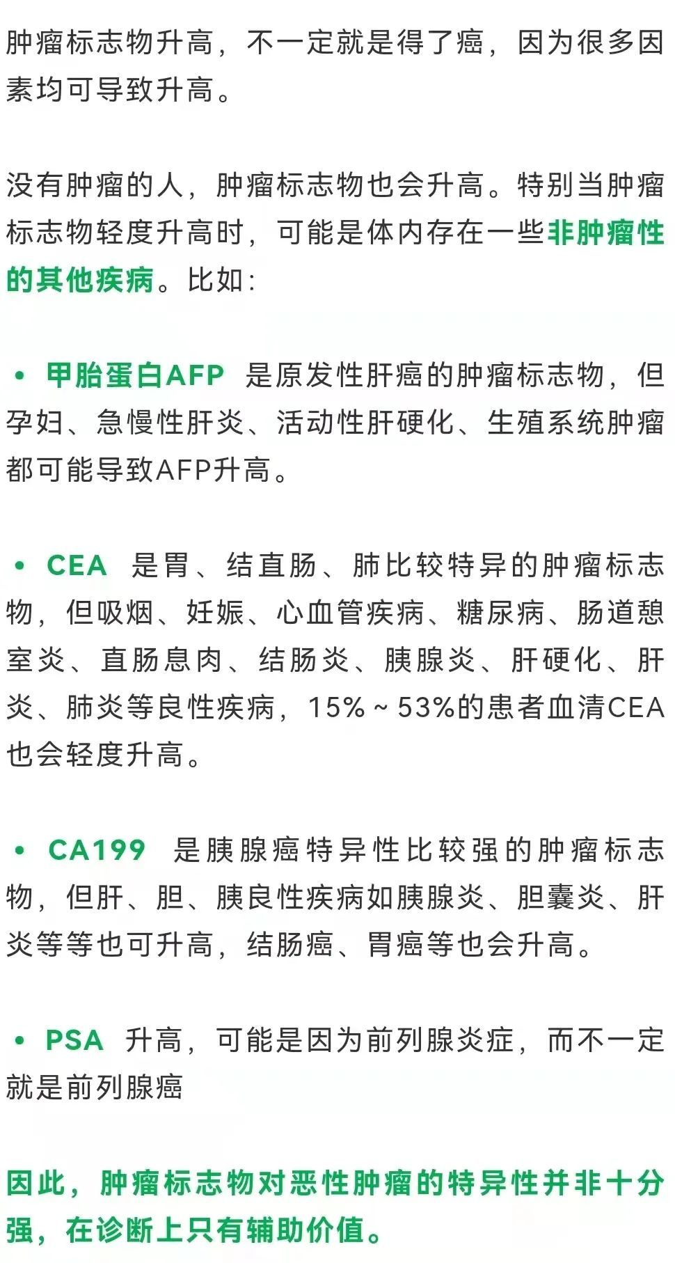 标志物|全面认识肿瘤标志物：解除困惑，消除恐慌