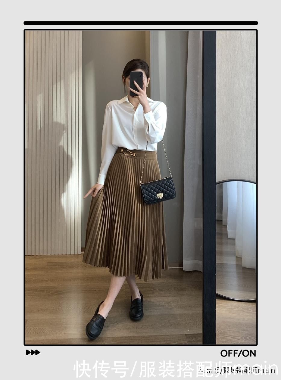 搭配|可优雅温柔，可帅气随性，原来秋天的衬衫可以有这么多搭配方案