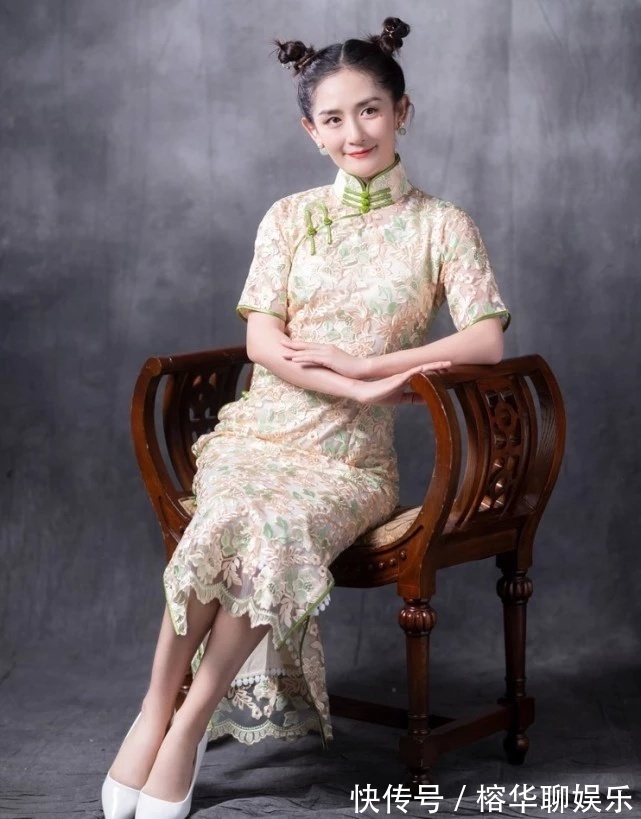 旗袍|谢娜自认腰粗不适合穿旗袍,被造型师强制要求后,一秒变漫画腰!