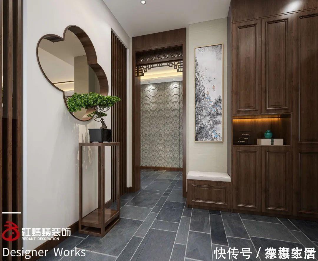 新中式餐厅|老公硬要装修的新中式,完工后我fo了,忍不住拿出来晒一晒