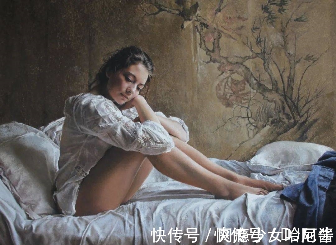 厚重感$赏心悦目,活色生香——女画家色粉笔下极致唯美的女性人体肖像