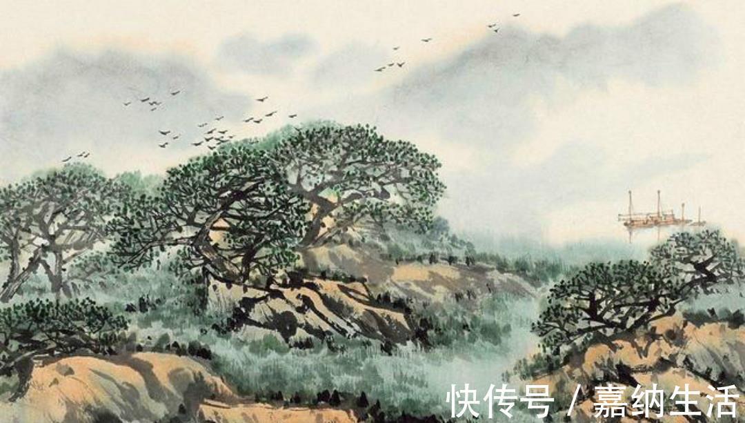 萧萧|刘禹锡唯一的感伤之作,第一句短短的五个字,读来就让人感慨万千