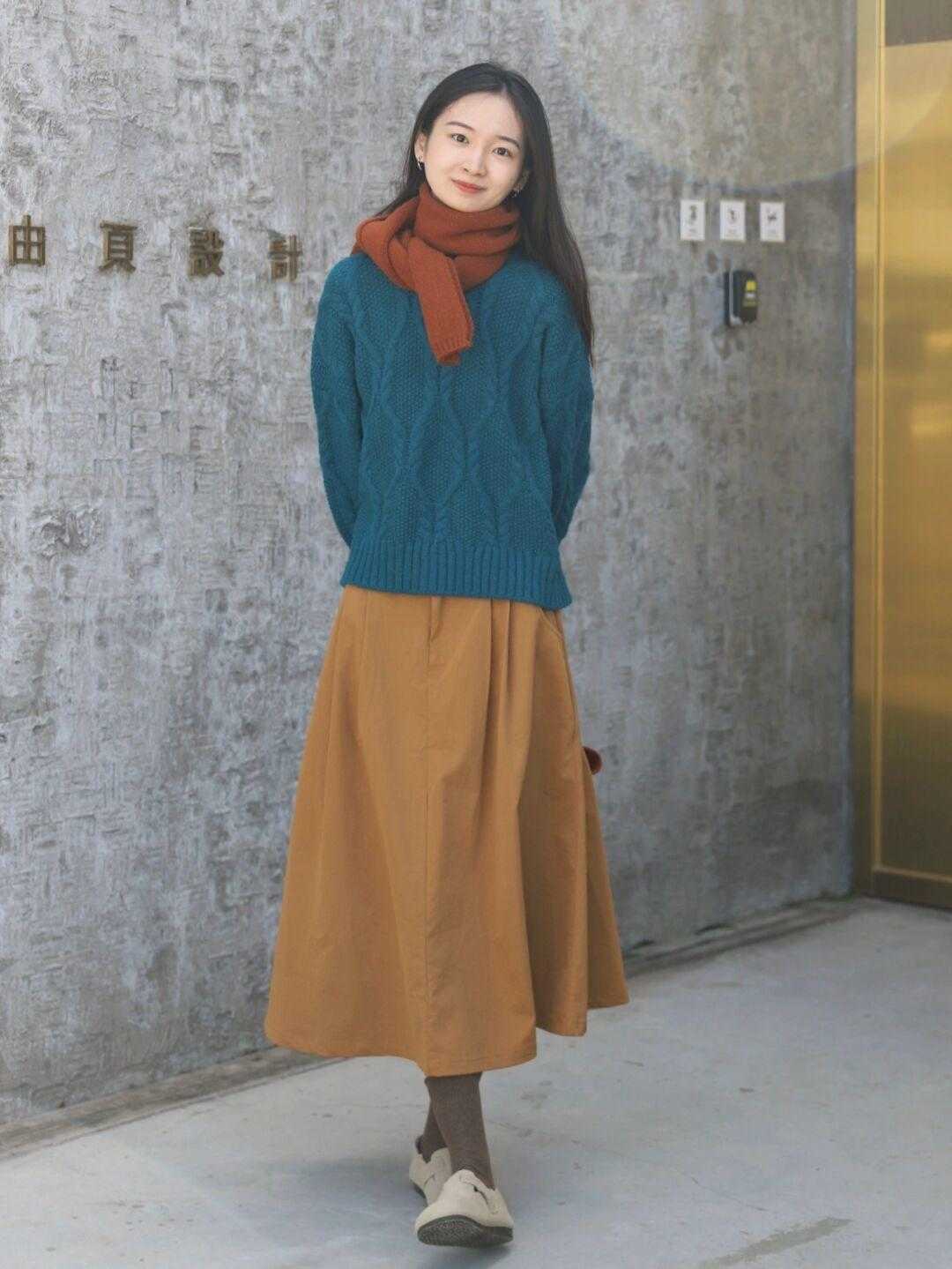 毛衣 冬天穿衣没头绪？看看这些乖巧又时髦的冬季穿搭，舒适洋气又日常