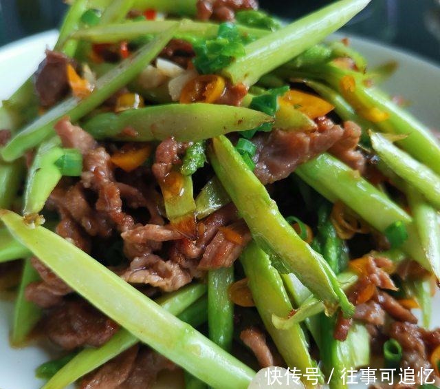 芦笋炒牛肉,脆嫩可口,滋味十足!