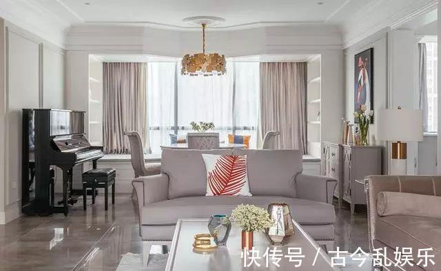 新房|参观同事130平新房，餐厅巧设不规则卡座，让人耳目一新
