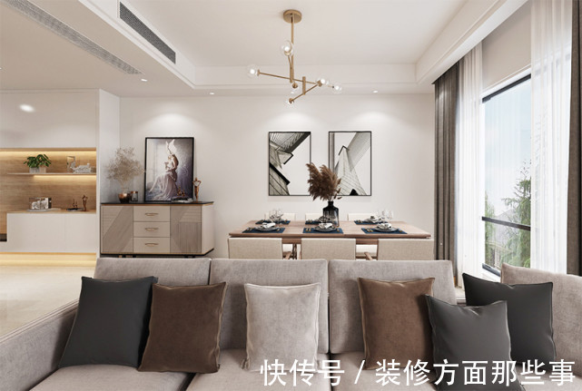 快节奏|163平现代风四居室，在快节奏的生活追寻内心的安宁