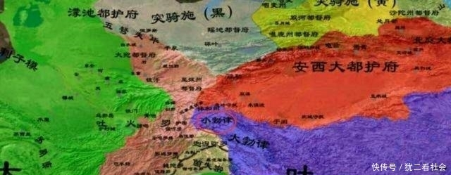 控制|大唐、阿拉伯、吐蕃在中亚的争霸战,关键在于对突厥人的控制