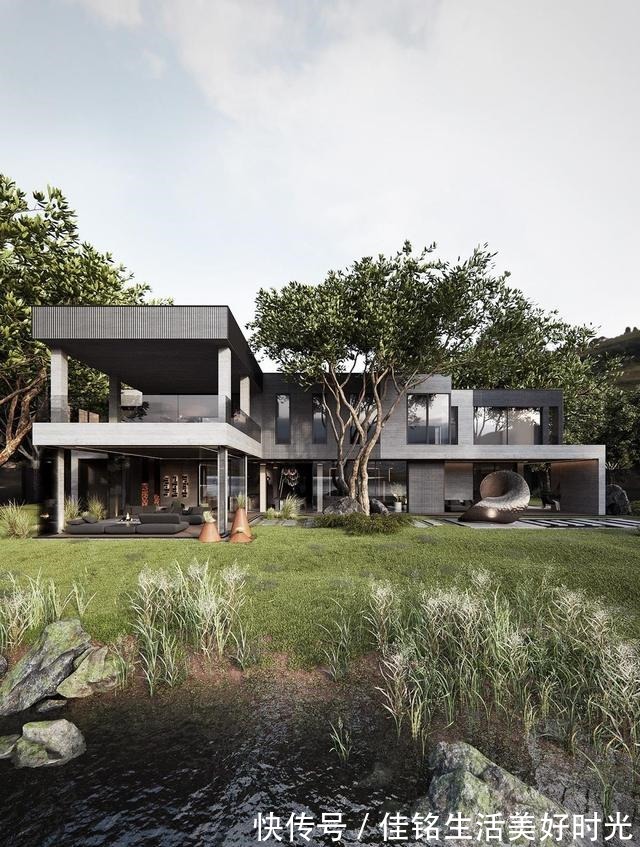 露台|极具现代感的乌克兰750M时尚住宅!