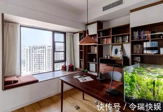 柜子|飘窗只知道放绿植4种更实用的设计,奢华又上档次