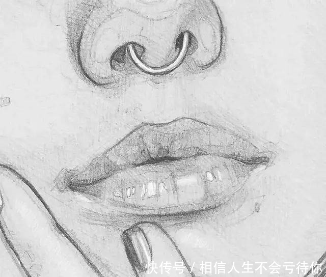 简洁的少女速写,灵动的美!