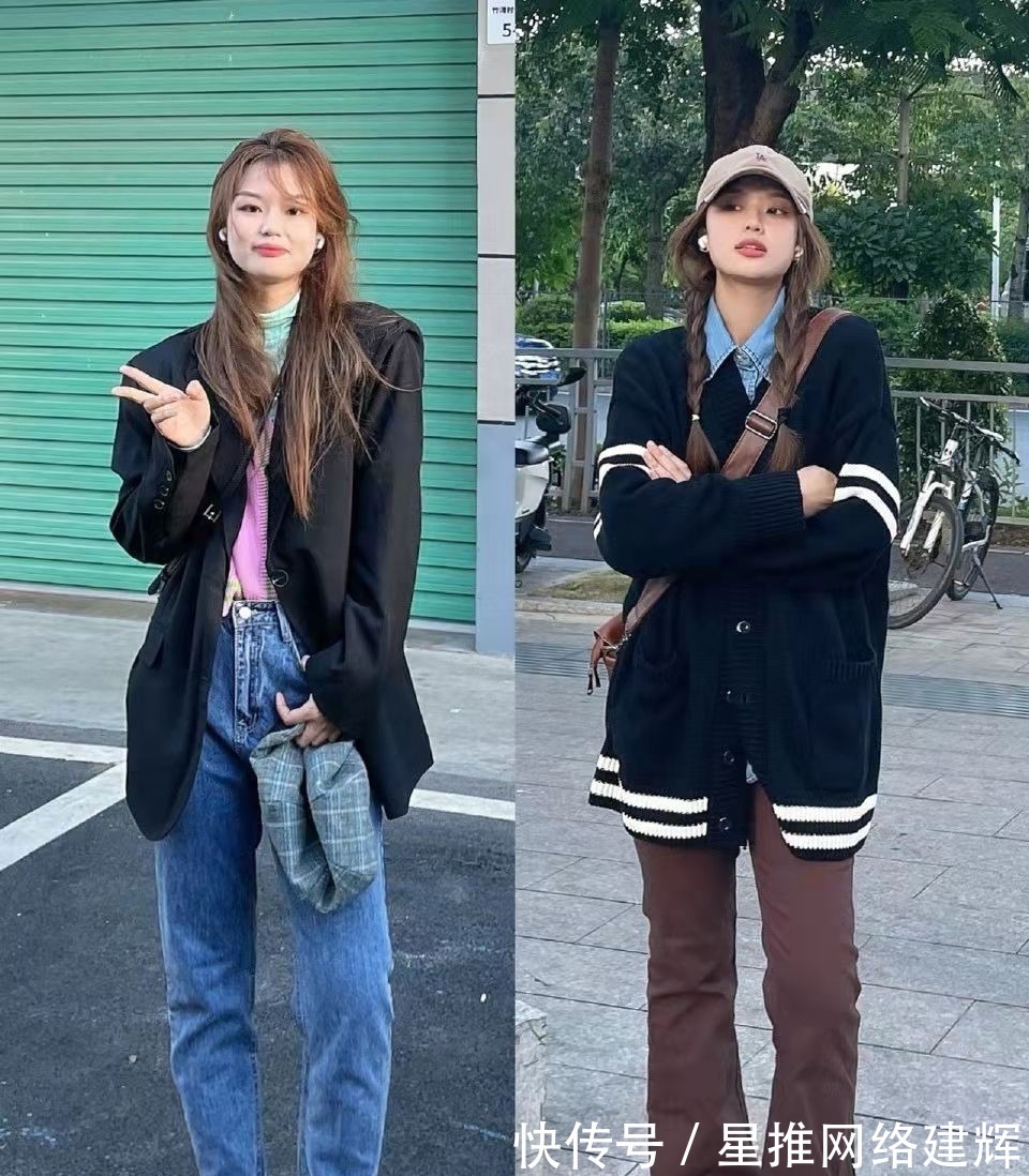 女性朋友|这才是秋天“高街”女人穿搭!酷炫帅气又潮流,满满的时尚感
