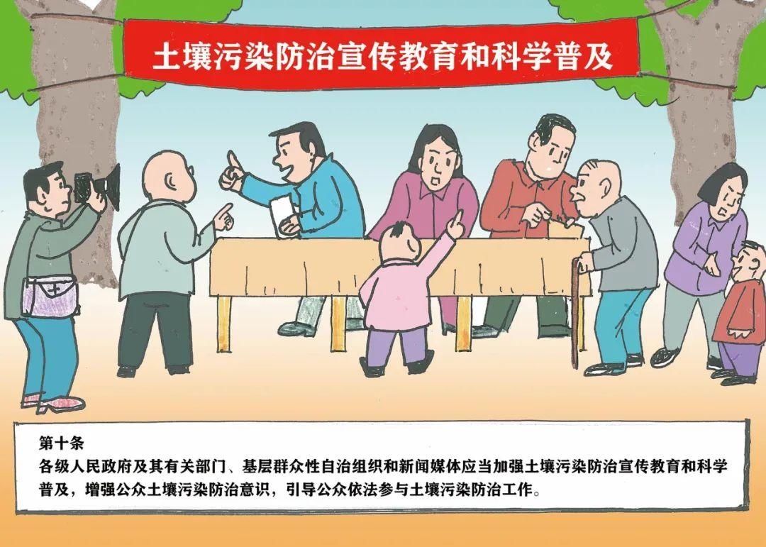 防治法|科普：土壤污染防治法漫画