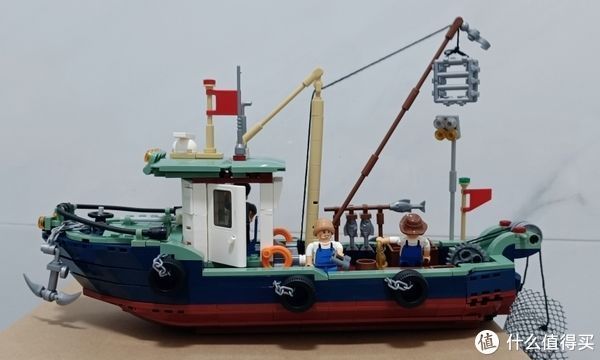 积木|国产积木分享:捕鱼达人-昌盛号帆船积木模型
