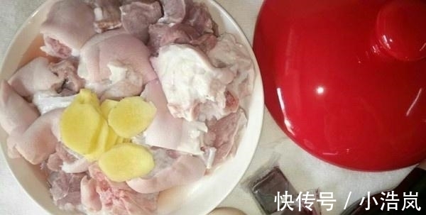 猪脚|媳妇把4斤猪蹄放进砂锅,不加一滴水,没出锅就馋坏儿子