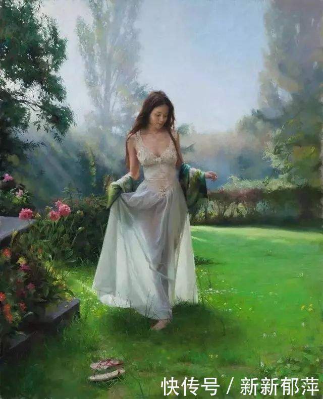 衬布#这位老画家笔下的人物身材,女人看了都羡慕!