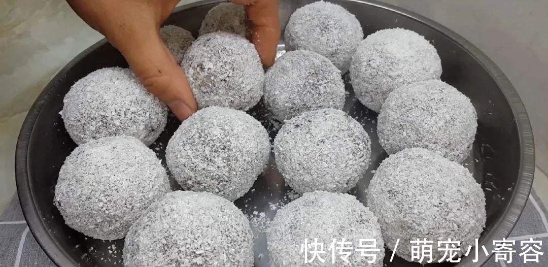 糯米粉这样做才简单,加半斤红豆,软糯又香甜,学会都能开店了
