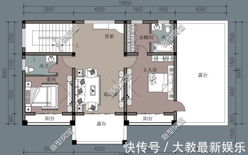 毛坯|农村盖房高度不能超10米,这样建邻居都点赞,第6套只需20万
