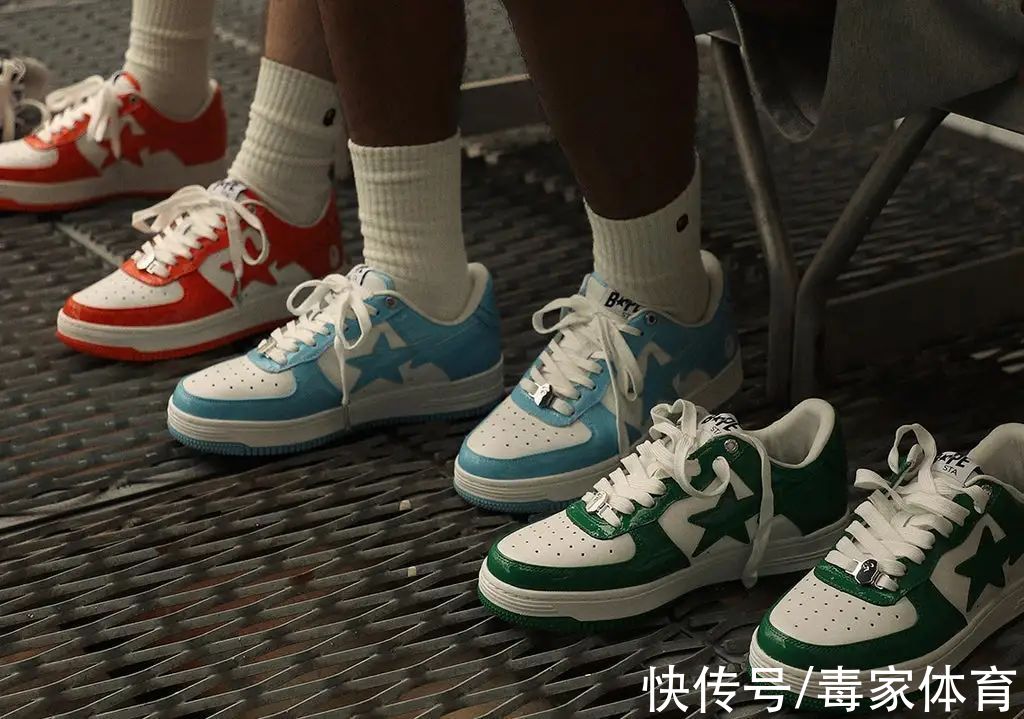 nike BAPESTA“抄袭”AF1？解剖级对比，什么水平？