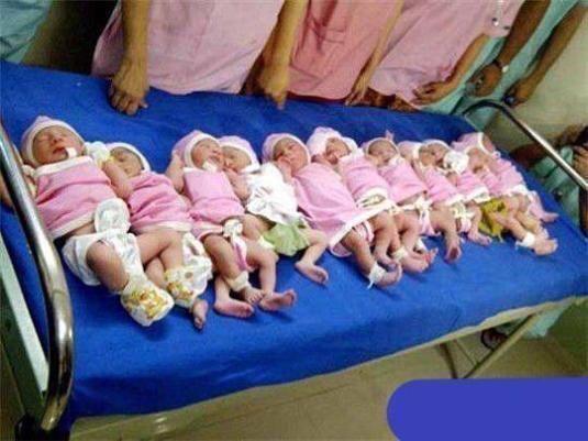 出息|23年前首例7胞胎出生,每天喝42瓶奶用52片尿布,如今各个有出息