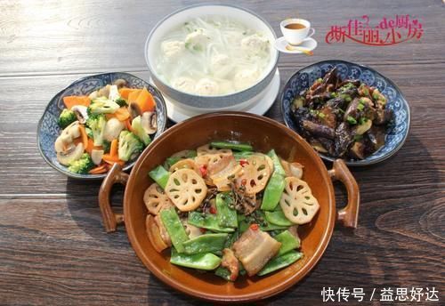 一家三口晚餐走红朋友圈,不剩菜不浪费,网友:拒绝精致穷