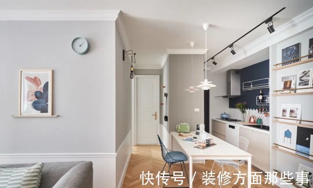 墙面|50平北欧公寓清新舒适的北欧氛围感