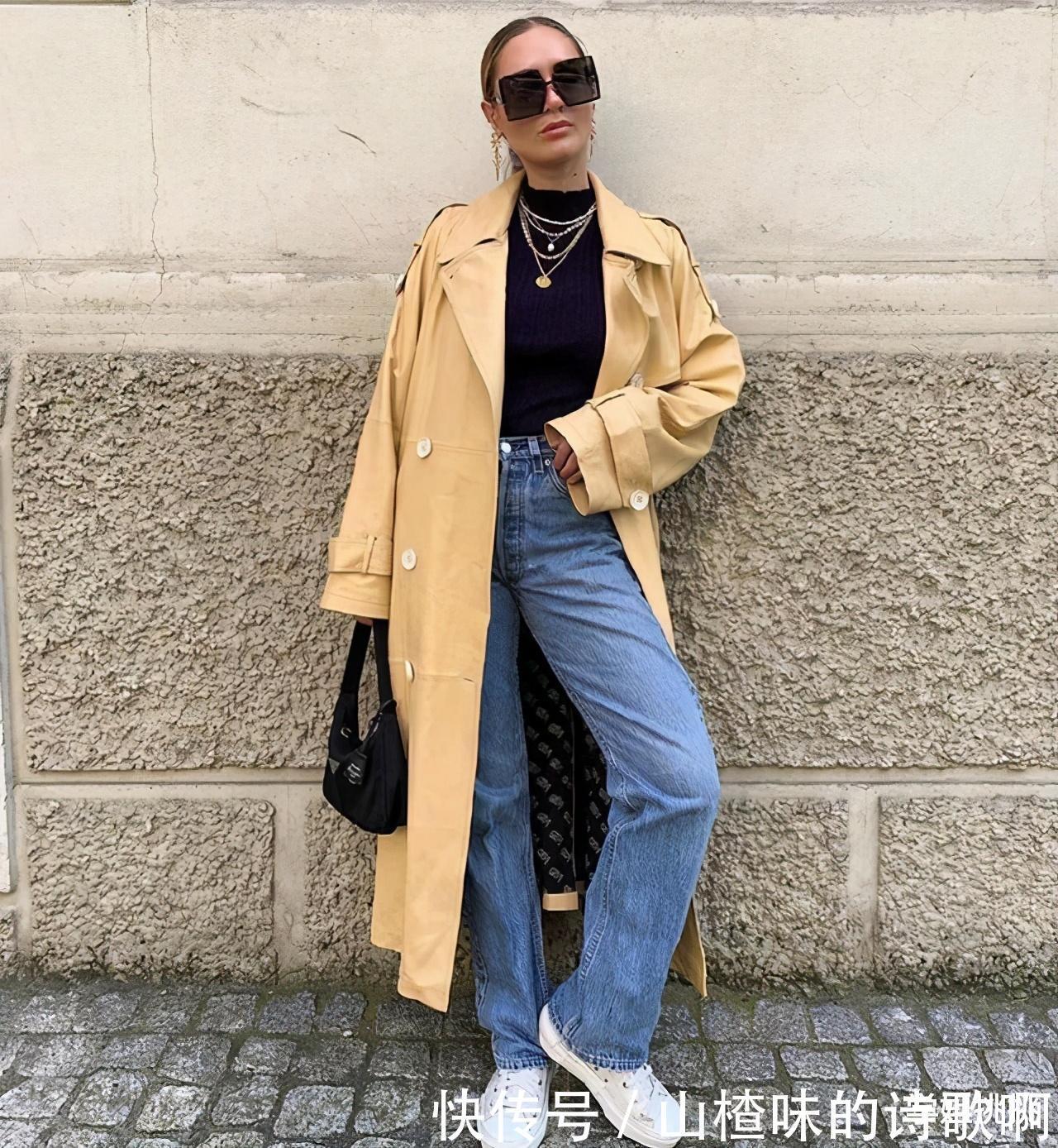 敞开|你适合敞开穿风衣,还是系带穿风衣,主要看一点,穿对了才显瘦