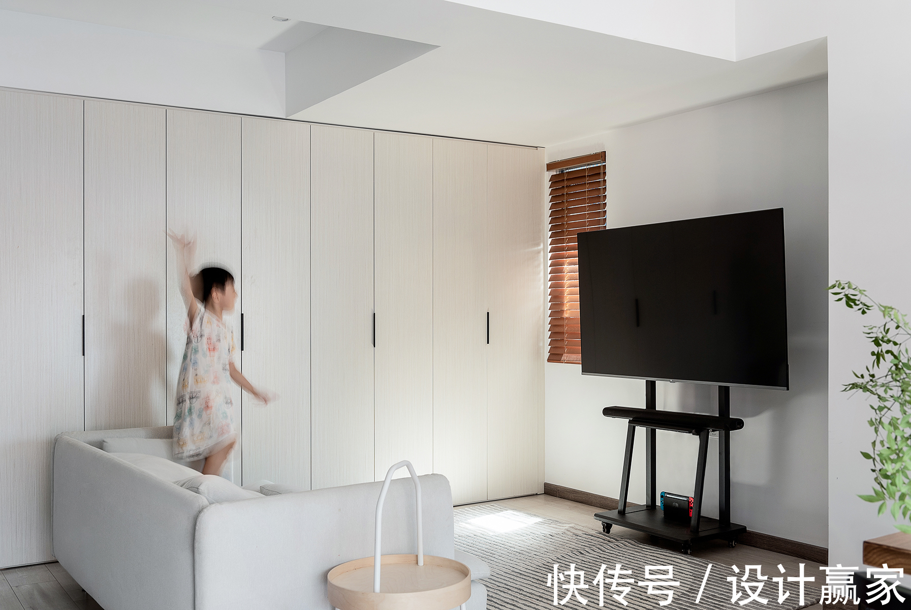 小清新|108㎡简约平层,温馨的日式小清新,生活工作两不耽误