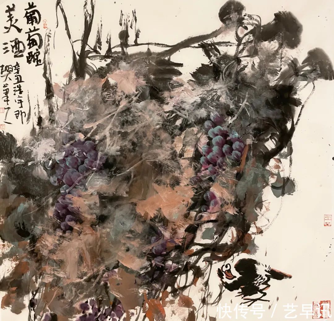 大写意&笔墨恣肆喻清风 | 王浩宇