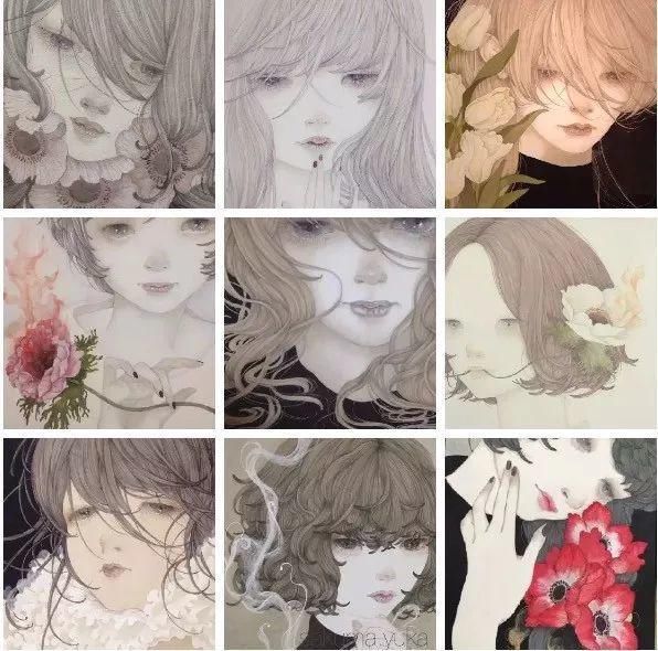 心声&她的铅笔插画,画出每个女孩的心声,美到让人陶醉~