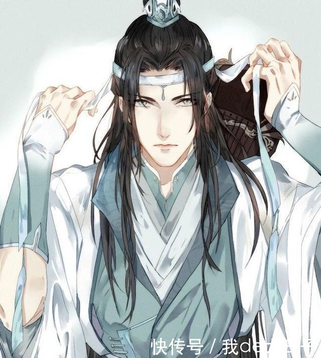 魔道祖师蓝忘机还是动漫版最经典，真人版太辣眼睛了！