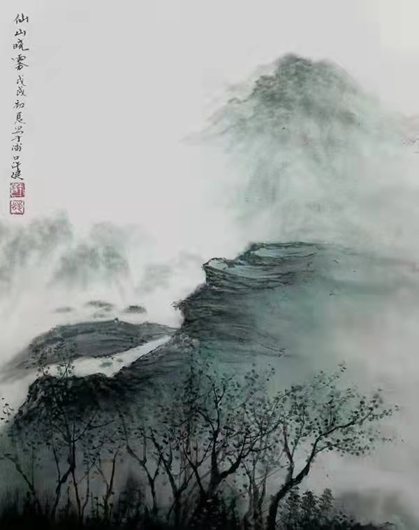 江南春|画家许婕一一庆祝新中国成立72周年艺术家专题报道