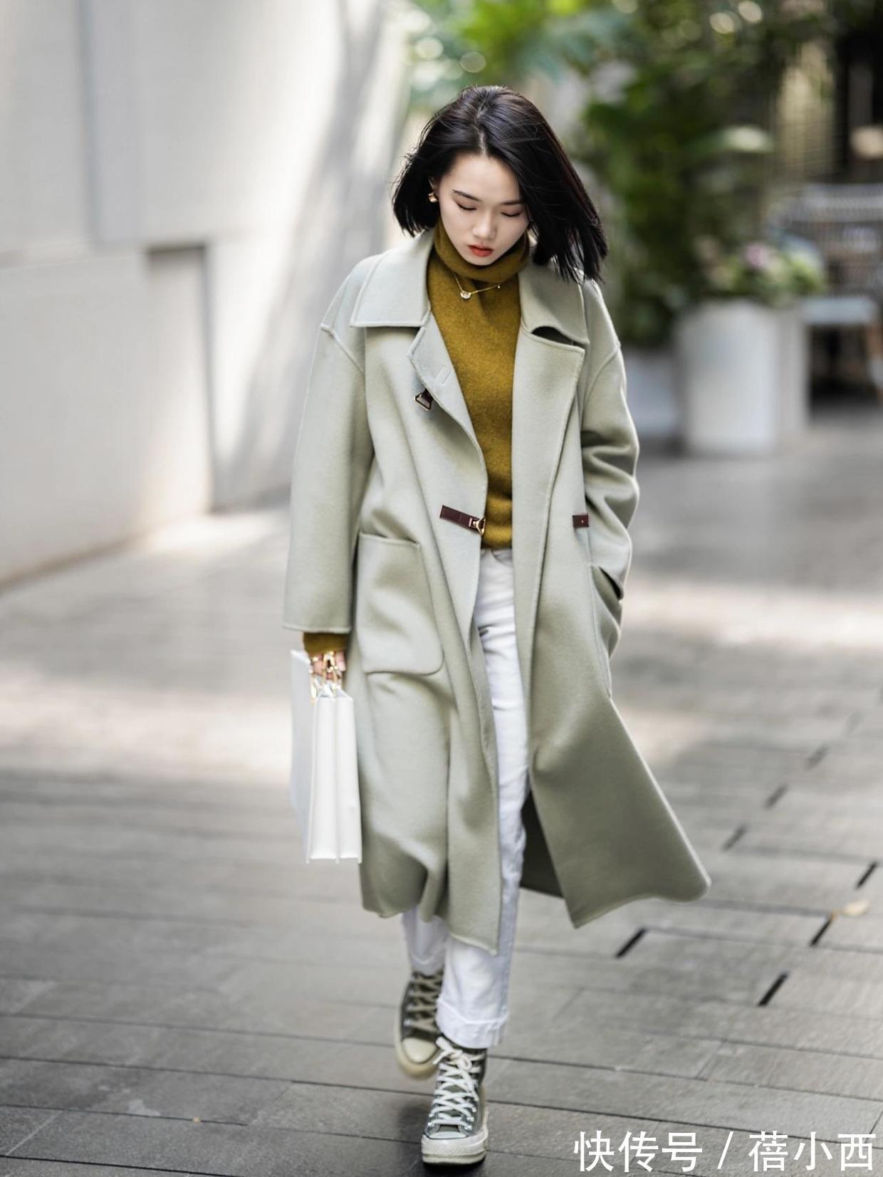 廓形 有魅力的女人,衣橱里一定有这些大衣,搭配裤子、半身裙特别优雅