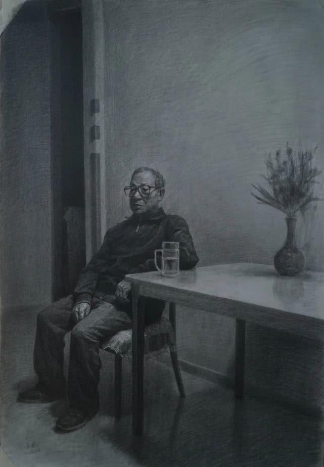 纸本炭笔|赏析中央美术学院2020届基础部素描作品欣赏