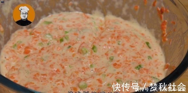 简单快速早餐饼做法,蓬松柔软,20秒出锅,比油条包子还好吃