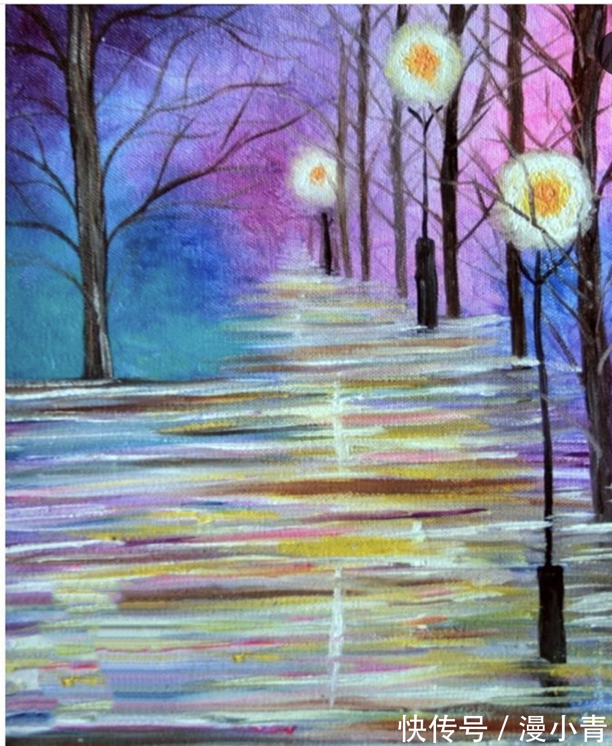 作画|手臂不全也能够作画,而且画技优秀,这下没有理由说自己画不好了