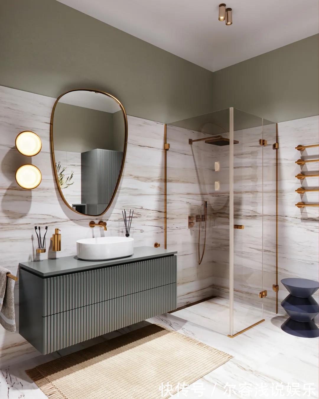 隔断|她买下48㎡小公寓,将墙全拆除,用玻璃做隔断,美翻