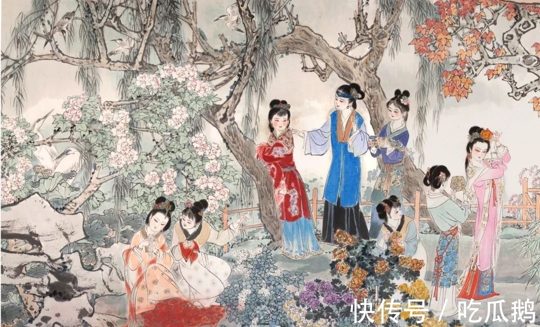 刘旦宅!你看过最绝的红楼梦插画是谁画的?当代经典,首推刘旦宅的红楼