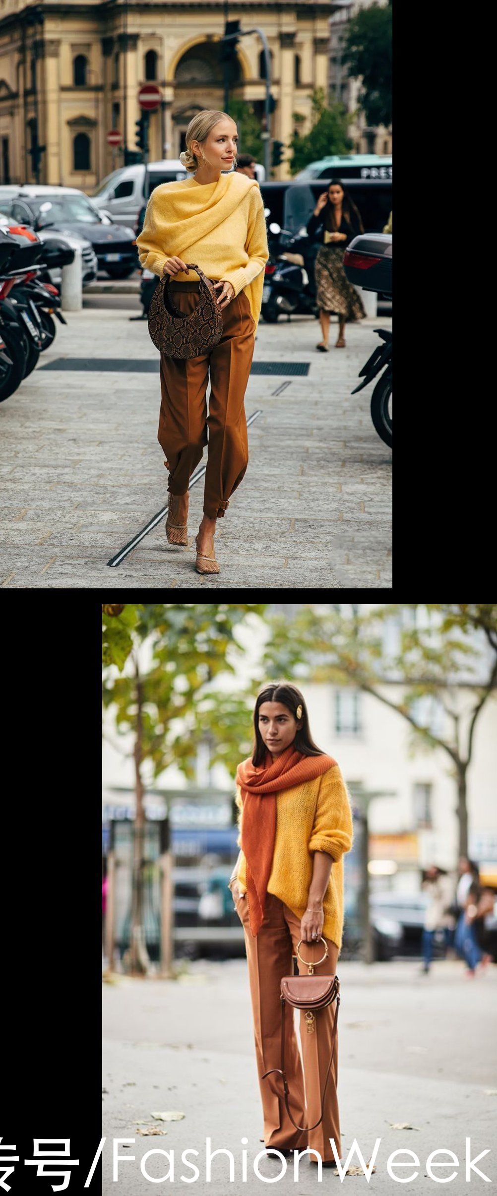 时髦人的秋冬，没点吸睛色彩怎么行