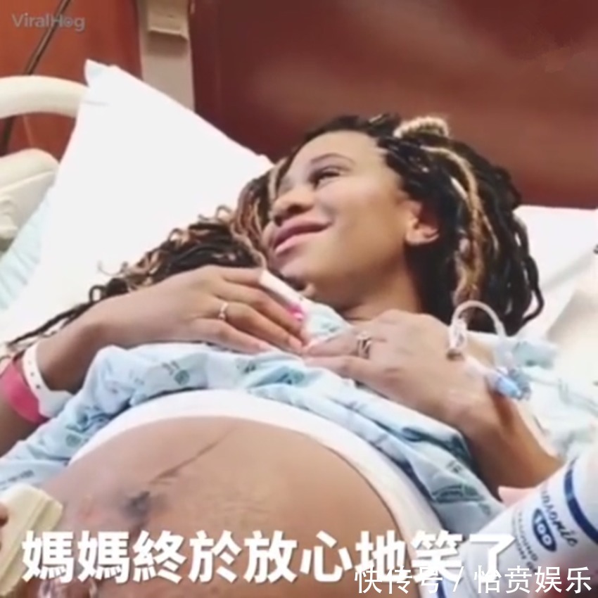 枕前位|医生徒手帮孕妈转胎位，当妈真的不容易，网友这肚皮都薄成纸了