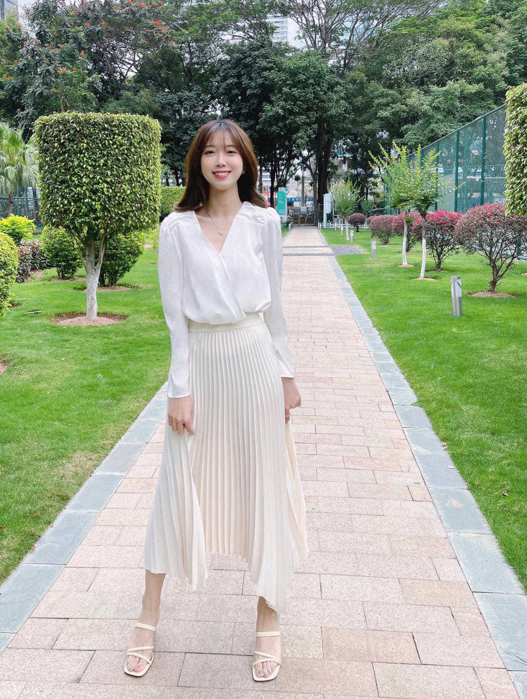 衣服|收起你的裤子吧,看看人家半身裙的搭配,简直是胖子的福音