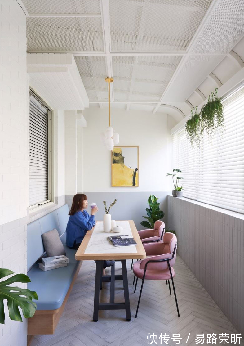 混搭风|分享一套理想的自由在家工作房屋,里面居然隐藏一个混搭风的咖啡馆,超赞了!